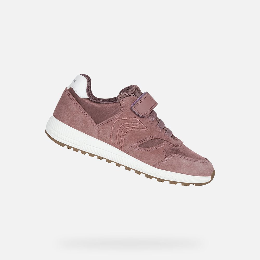 Tenis Geox Menina Rosa - Alben - VLZWD6425